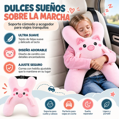 Almohada infantil de viaje